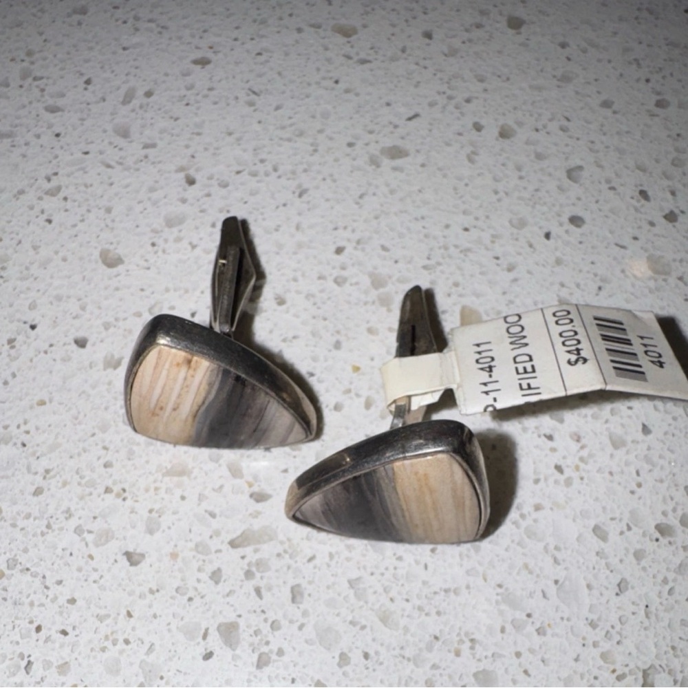 Men's Elegant Stone Cufflinks
